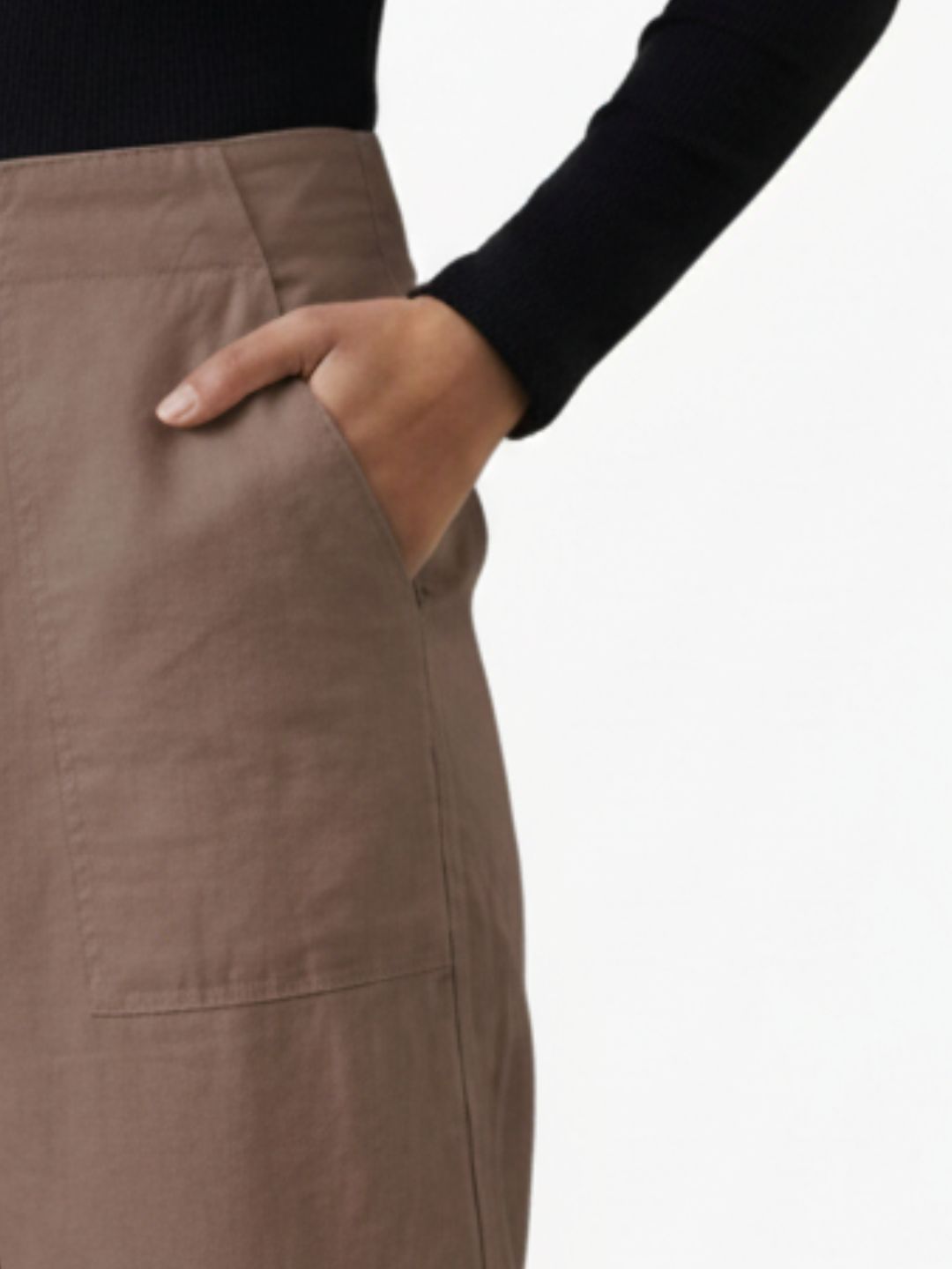 The 9 to 9 All-Day Smart Waist Cotton Trouser (With Phone Pockets)