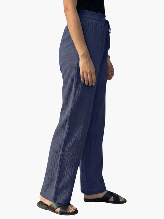 Luxe Soft-Touch Gauze Pants-Lounge Wear Collection