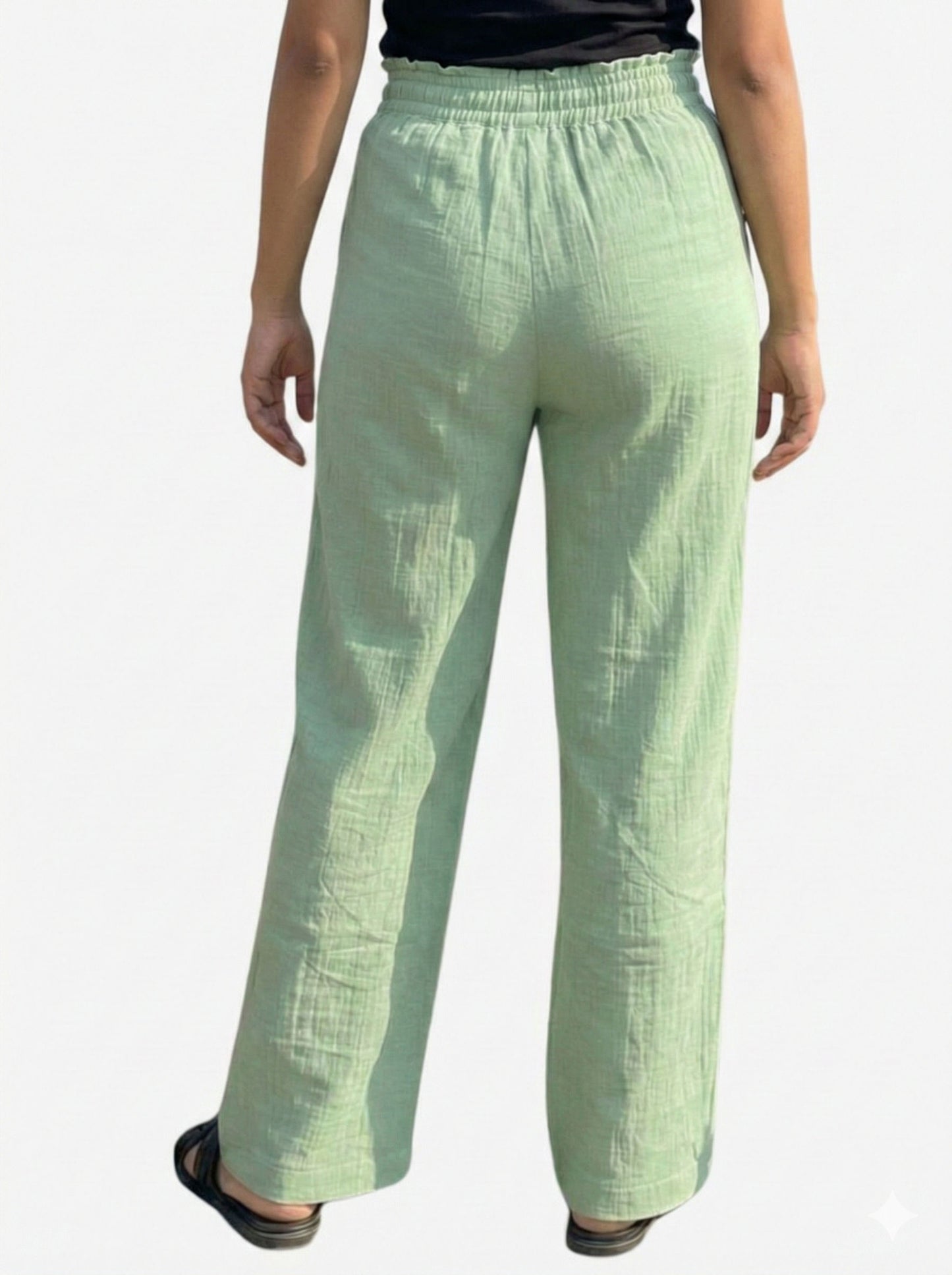 Luxe Soft-Touch Gauze Pants-Lounge Wear Collection