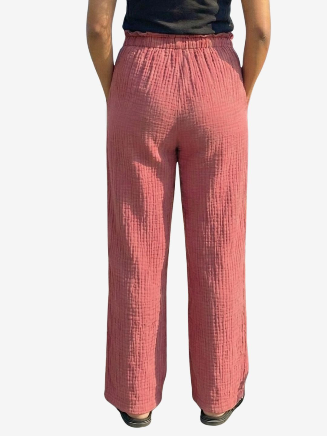 Luxe Soft-Touch Gauze Pants-Lounge Wear Collection