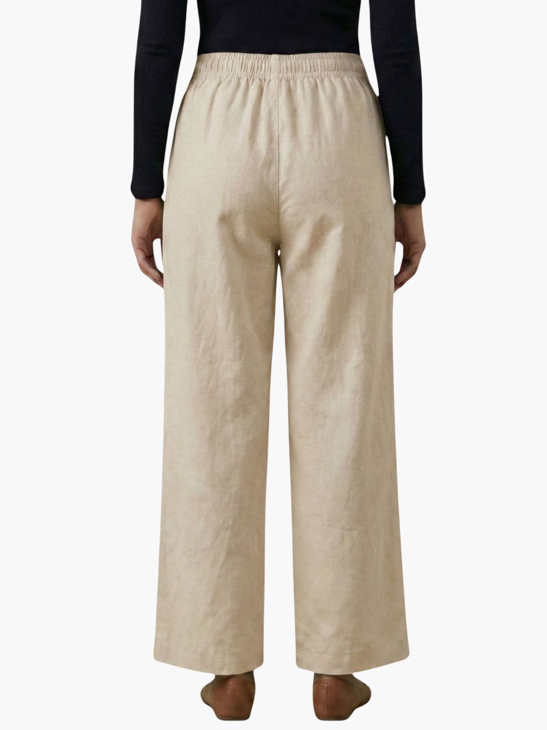 The 9 to 9 All-Day Smart Waist Cotton Trouser (With Phone Pockets)