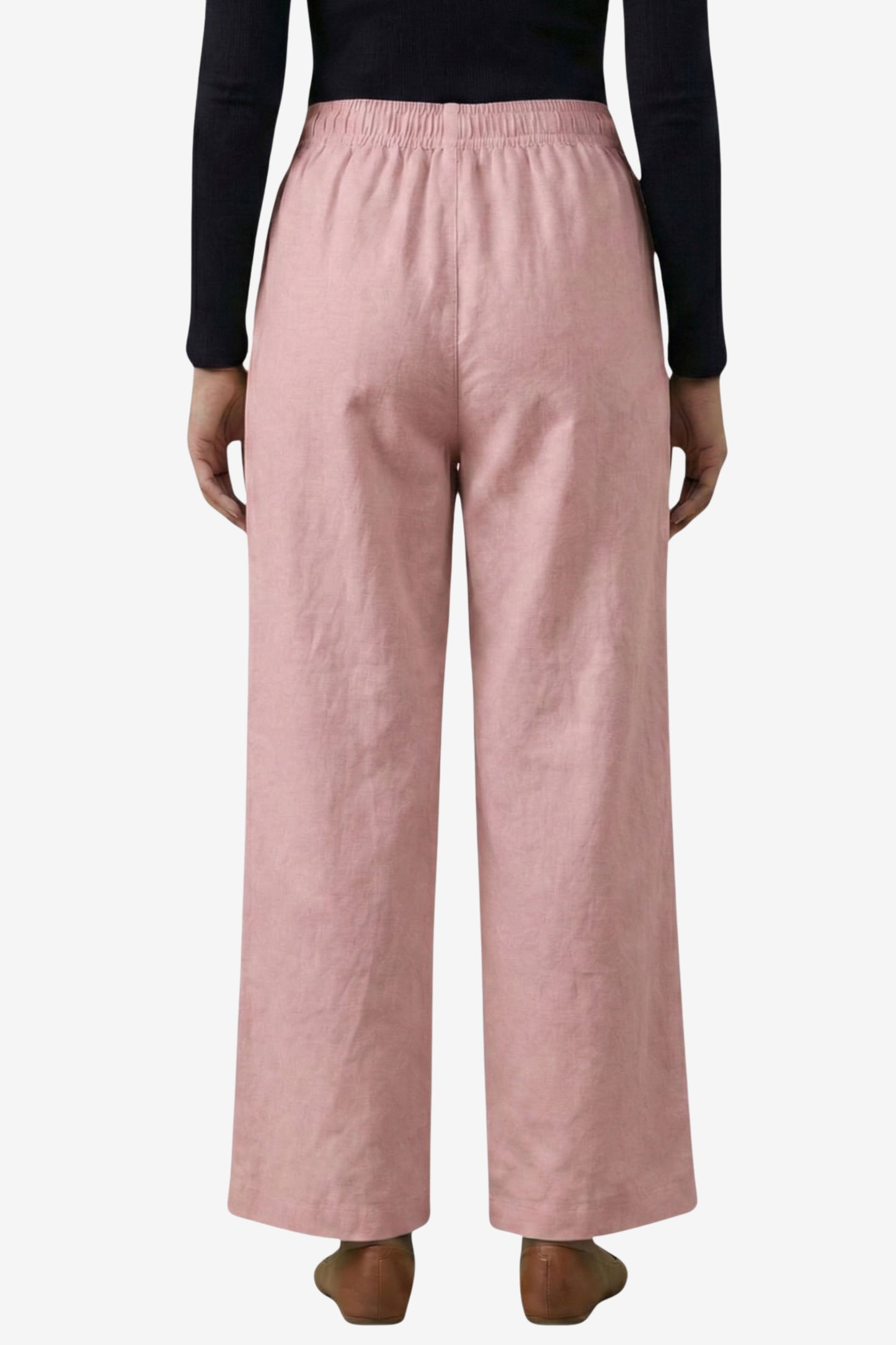 The 9 to 9 All-Day Smart Waist Cotton Trouser (With Phone Pockets)