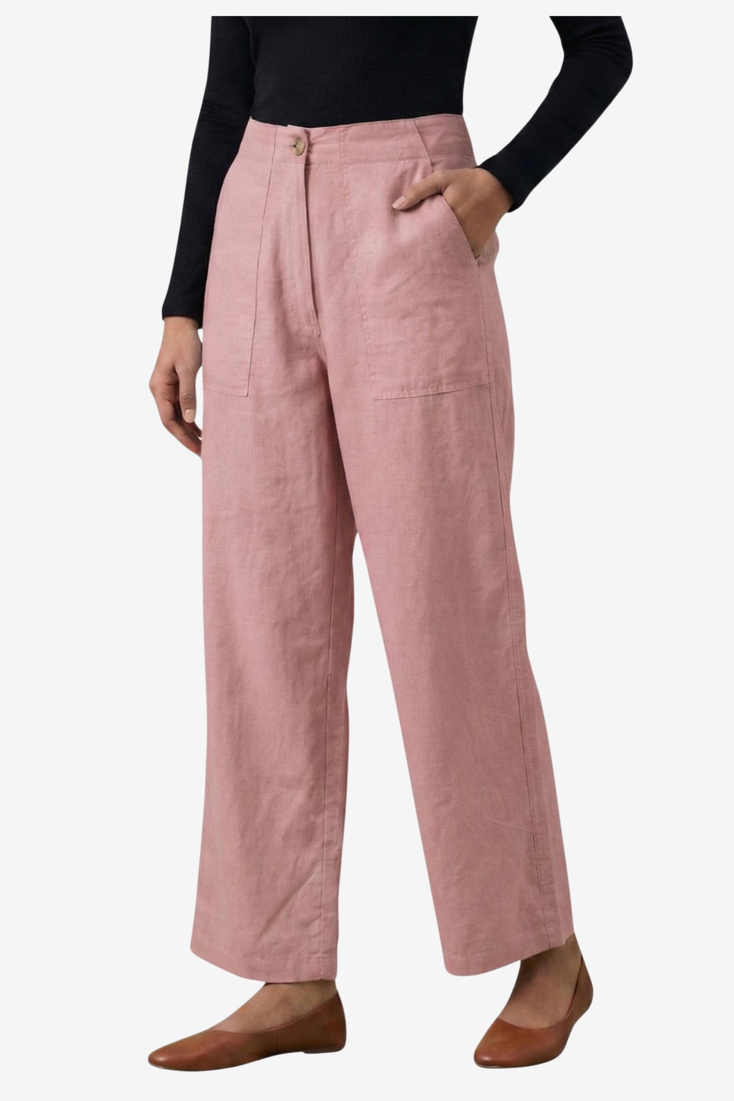 The 9 to 9 All-Day Smart Waist Cotton Trouser (With Phone Pockets)