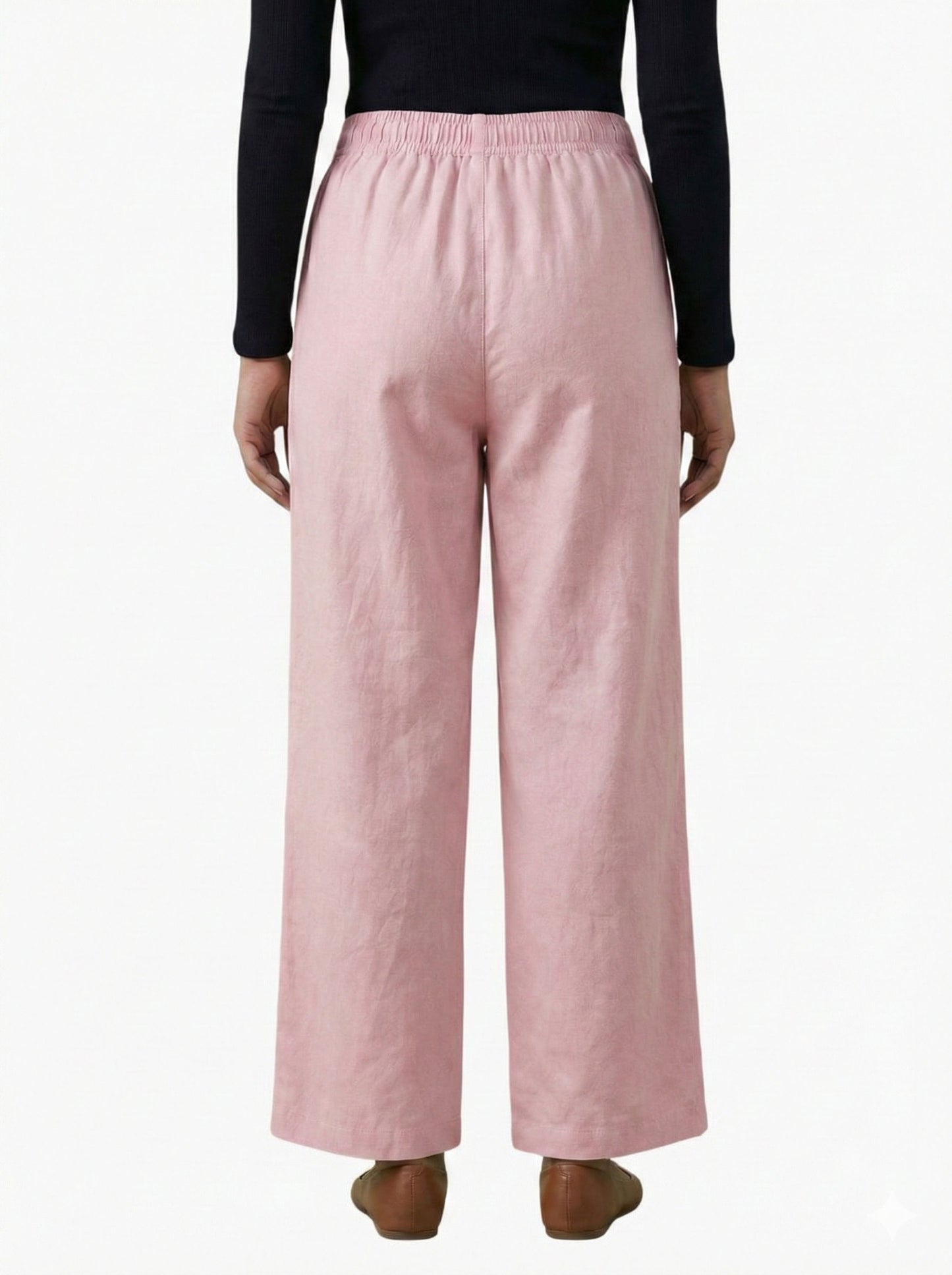 The 9 to 9 All-Day Smart Waist Cotton Trouser (With Phone Pockets)