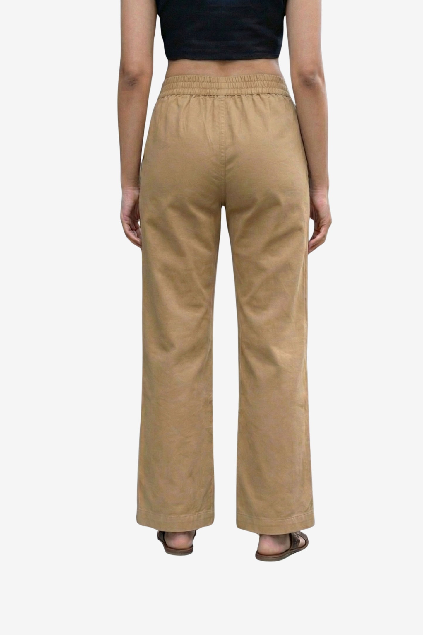 The 9 to 9 All-Day Smart Waist Cotton Trouser (With Phone Pockets)