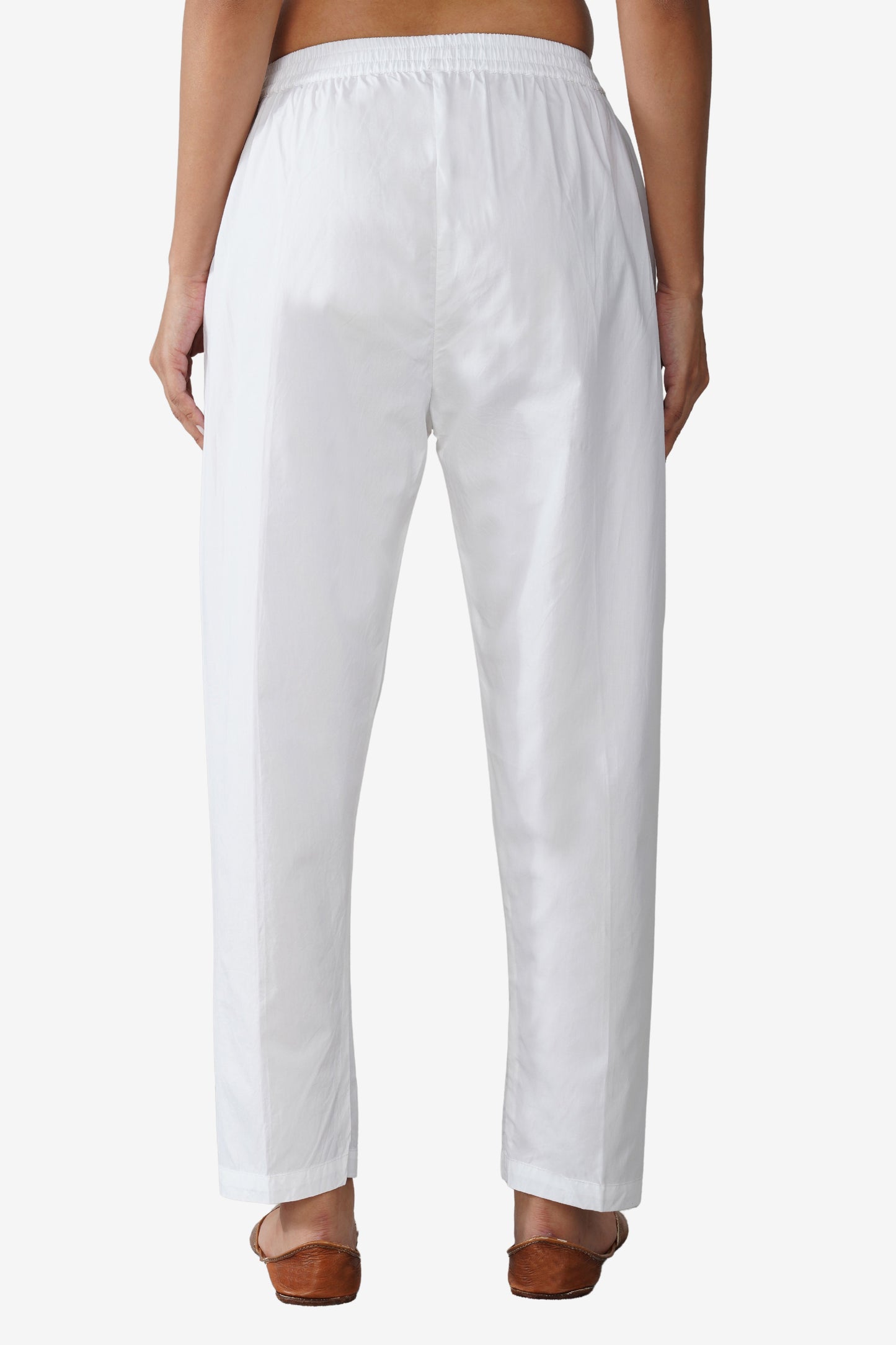 All-Day Ease Relaxed Fit Pure Cotton Mid-rise Trouser